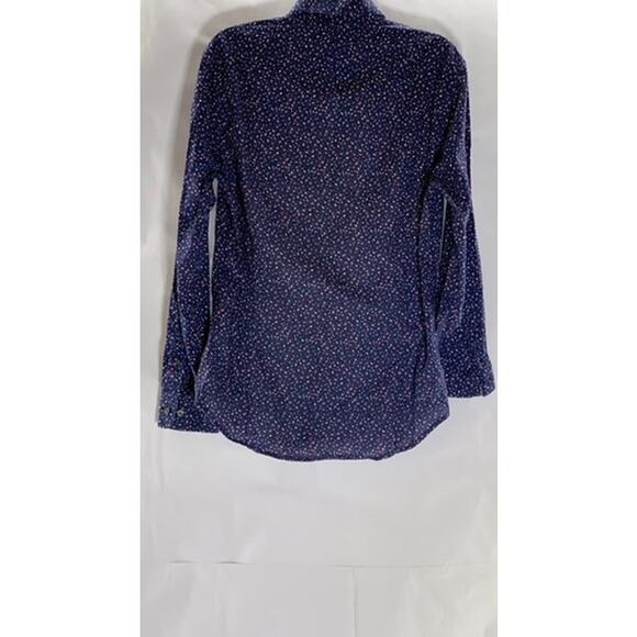 BANANA REPUBLIC Men's Blue Daisy Floral Soft Wash Slim-Fit Button-Up Shirt SZ M - Picture 3 of 13